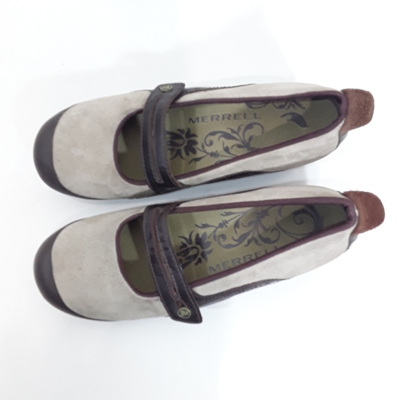 Merrell suede leather Mary Jane hiking shoes size 6 - Picture 7 of 8